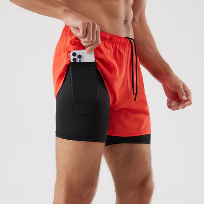 Shorts Deportivos Doble Capa ProFit