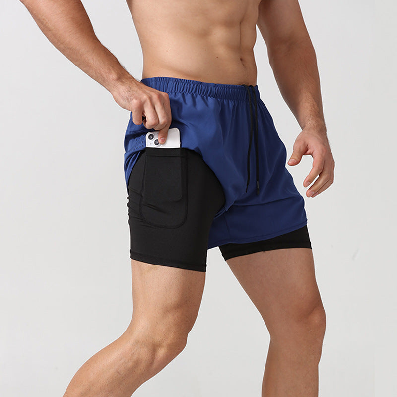 Shorts Deportivos Doble Capa ProFit
