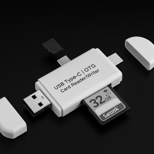 Palinari Adaptador OTG 4‑en‑1