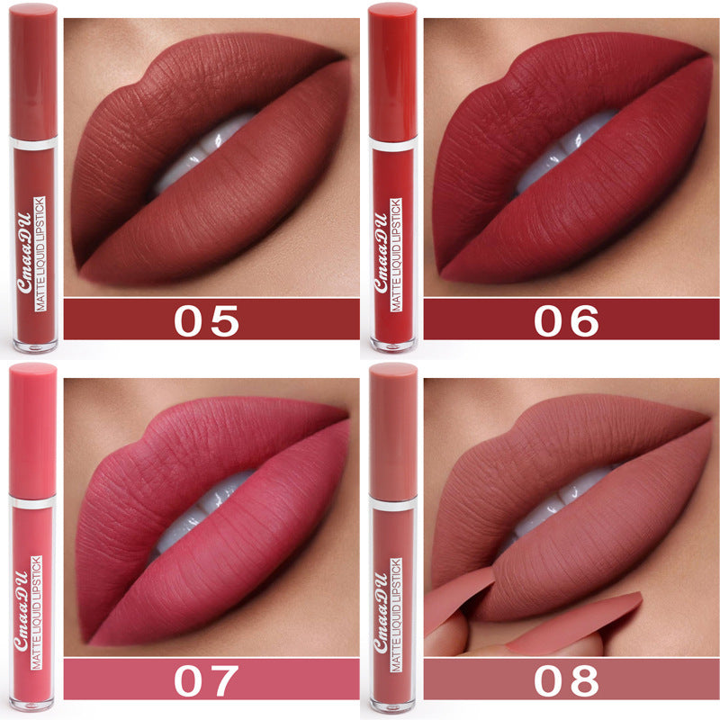 Set de Labiales Mate Waterproof de Larga Duración