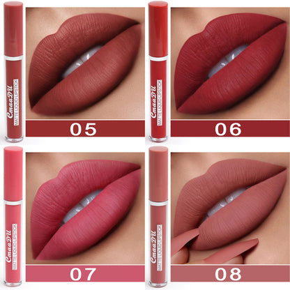 Set de Labiales Mate Waterproof de Larga Duración