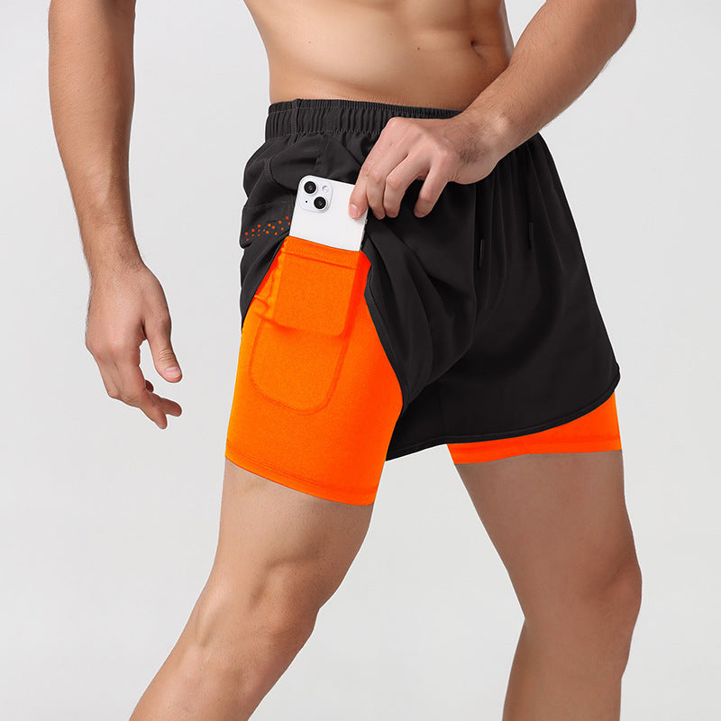 Shorts Deportivos Doble Capa ProFit