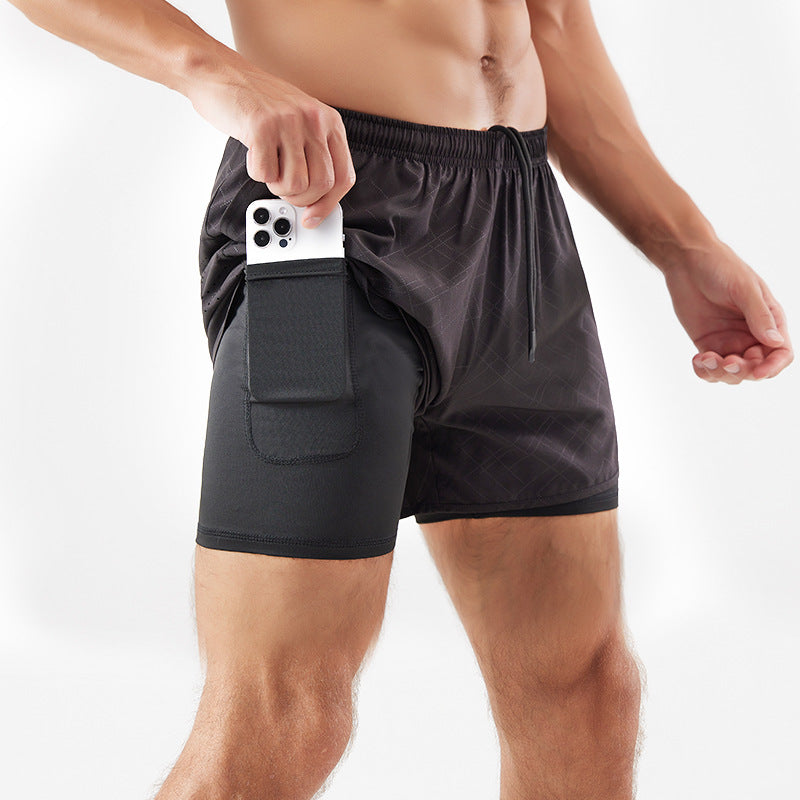 Shorts Deportivos Doble Capa ProFit