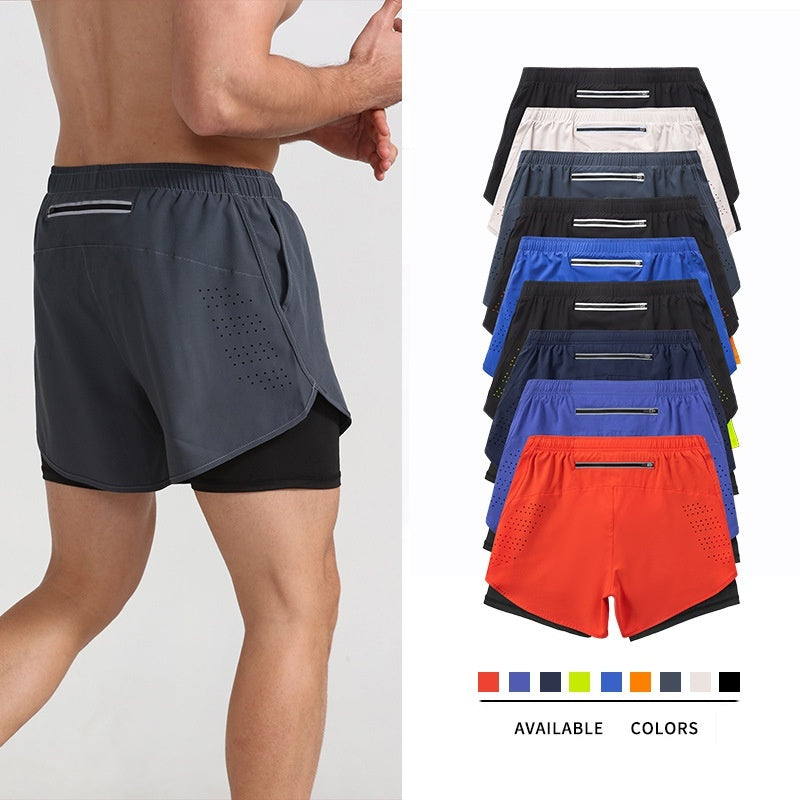 Shorts Deportivos Doble Capa ProFit