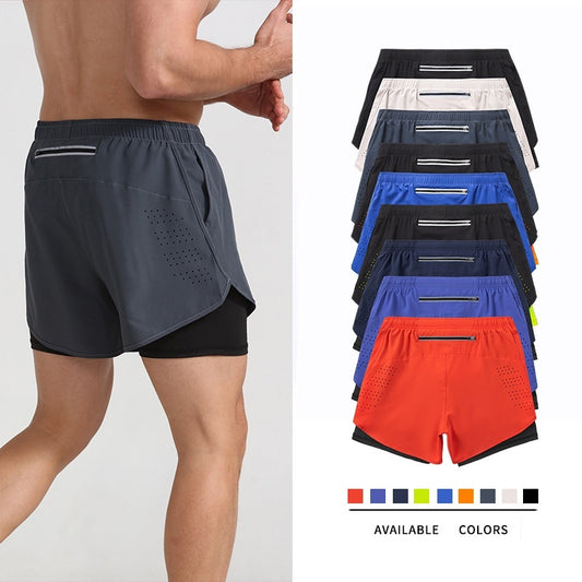 Shorts Deportivos Doble Capa ProFit