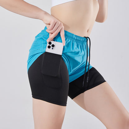 Shorts Deportivos Doble Capa ProFit